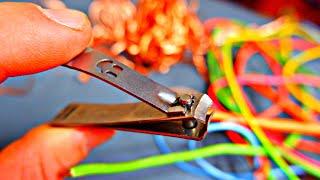 3 New Ways to strip Copper Wires quickly and easily. You didn't know that.