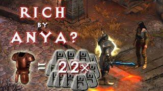 Get Rich by Anya?! Top 3 shopable Items! [Diablo 2 Resurrected Farming Guide]