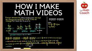 How To Make Educational Videos | Khan Academy Style Videos