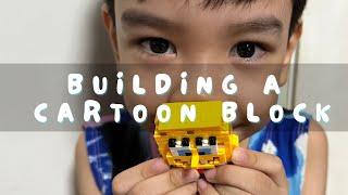 Building A Cartoon Character Block Toy