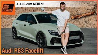 Audi RS 3 Facelift im Test (2024) Weltpremiere des NEUEN Kompakten! Review | Preis | Sportback | RS3