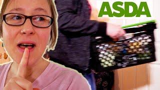 Saturday & an ASDA online SHOPPING delivery