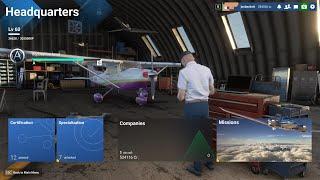 Livestream Career Mode grinding the Cargo missions in Microsoft Flight Simulator 2024