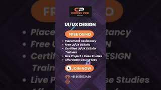 UIUX Design Course in Hyderabad #uiuxdesign #uiuxdesigncourse