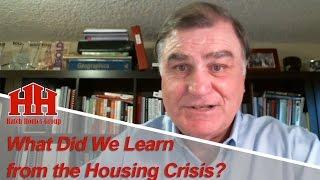 Portland Real Estate Agent: What Did We Learn From the Housing Crisis?