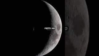 How EARTHSHINE Lights Up The Dark Side of Crescent Moon 