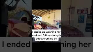 Washing my Tesla Home