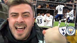 TOTTENHAM vs MANCHESTER CITY 2-0 | BERGWIJN STUNNING VOLLEY & SON (손흥민) SCORES!