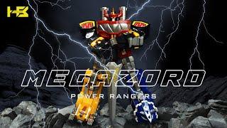 Flame Toys | Mighty Morphin Power Rangers | Megazord | ASMR | Model Kit