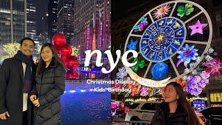 NYC  Saks 5th Ave, Rockefeller Christmas Tree, Radio City + Kids' Birthday 