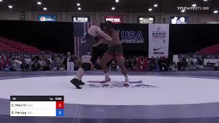92 Lbs Rr Rnd 2 - Cody Merrill, Daniel Cormier Wrestling Club Vs Soren Herzog, Pinnacle Wrestling