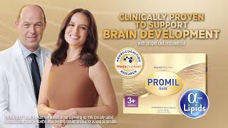 Advance brain development w/clinically proven Alpha-lipids! PROMIL GOLD®