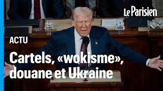 « L'Amérique est de retour » : ce qu’il faut retenir du discours de Donald Trump devant le Congrès