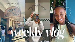 weekly vlog | preparing to go back to work, girls day in Sac +  new hair color & more