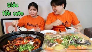 Vlog 464| Hết nồi cơm với món CANH CHUA, CÁ LÓC KHO TỘ, Hoon ăn ngon lành