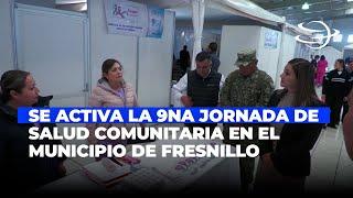 Se activa la 9.ª Jornada de Salud Comunitaria en Fresnillo con atención a más de 2,000 personas