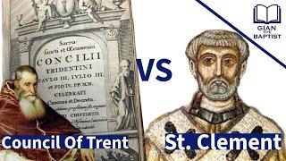 St. Clement vs Council of Trent (Justification by faith alone, sola fide, Imputed righteousness)