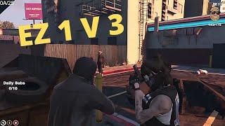 Jack (Cookie) Reacts To Doug Clutching 1 v 3 Against HOA. | NoPixel GTA RP