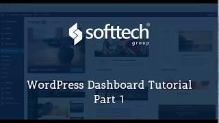 WordPress Dashboard Tutorial - Part 1