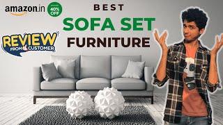 Best sofa online in India  Sofa set Furniture review  Best sofa set in Amazon | Sofa set review