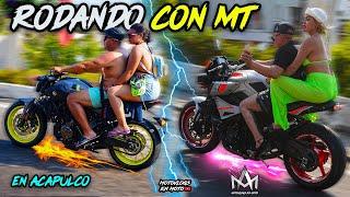 Rodando en ACAPULCO con puras MT rumbo a la PLAYA PRINCESS || ACAMOTO 2024 | Parte1