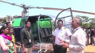 Helicopter Ground Run at Hindustan University