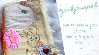 How to make a cheap Junk Journal for Just $10.50 AUD