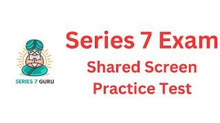 Another Shared Screen Series 7 Exam Practice Test Explicated