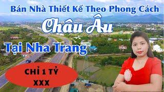 Bán Nhà Nha Trang Khánh Hòa, Thiết Kế Theo Phong Cách Châu Âu Sang Trọng