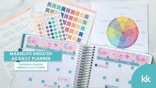 MakseLife Quarterly Undated Daily Planner Review | Goal-Setting System and Companion Notebooks