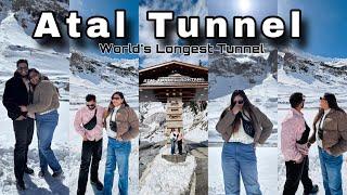 Atal Tunnel - World’s Longest Highway Tunnel | Snowstorm in Atal tunnel | Manali Tourist places