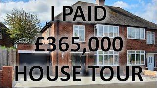 I bought this house for £365k… HOUSE TOUR!