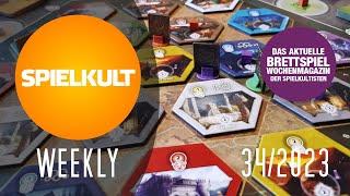 Weekly 34/2023 // Brettspiel-Reviews, Spieletreff, Vorschau