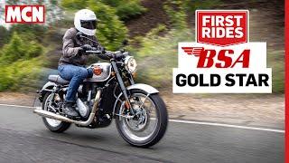 New BSA ridden! 2022 Gold Star roadster review | MCN