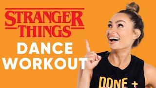 20 Min Stranger Things Themed Dance Workout! 80s Mix | 1800 Steps | Gina B