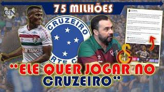 SAIU AGORA  IMPRENSA TURCA CRAVA PROPOSTA DE 75 MILHÕES DO CRUZEIRO E DÁ DETALHES SOBRE DISPUTA...