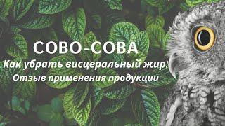 Как убрать висцеральный жир с продукцией Сово-Сова. Отзыв применения партнера компании!