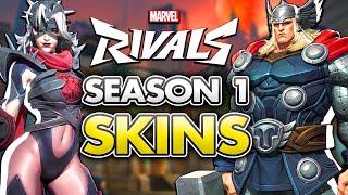 Marvel Rivals ALL NEW SEASON 1 Skins - Battle Pass, Shop & Event