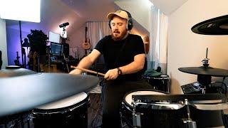 'Mr. Brightside' except its got half-time drums