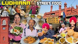 Food Tour Ludhiana | Jammu Kulcha, Madrasi Pakode | Kashmiri Kahwa | Aloo Puri