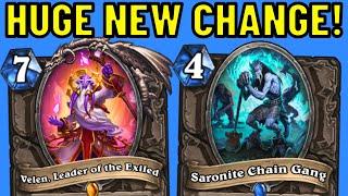 Did You Know About This Change?! Velen Leader of the Exiled OTK!