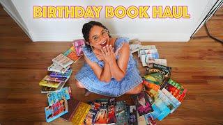 *HUGE* Birthday Book Haul 