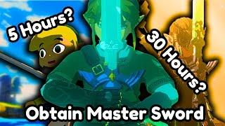 How Fast Can You Obtain the Master Sword in Every 3D Zelda?