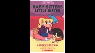 Baby-Sitters Little Sister 3 "Karen`s Worst Day" by Katy Farina