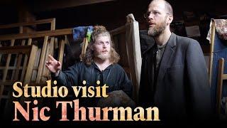 Jan-Ove Tuv visits Memorosa Group member Nic Thurman to discuss his work and Compare the Old Masters