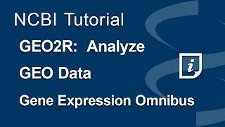 GEO2R: Analyze GEO Data