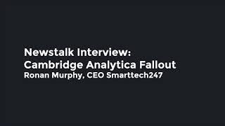 Newstalk Interview with Ronan Murphy Smarttech247 CEO