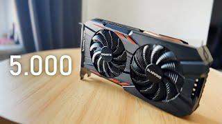 BOUGHT THE LEGENDARY 1050Ti FOR 5000r / TESTS IN 2023