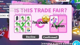 Trading proofs video | awesome trades - Three headed dogs "Ruff" | Adopt me trading