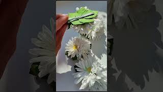 идея для создания резинок и заколок из фоамирана #handmade #рукоделие #цветыизфоамирана #flowers